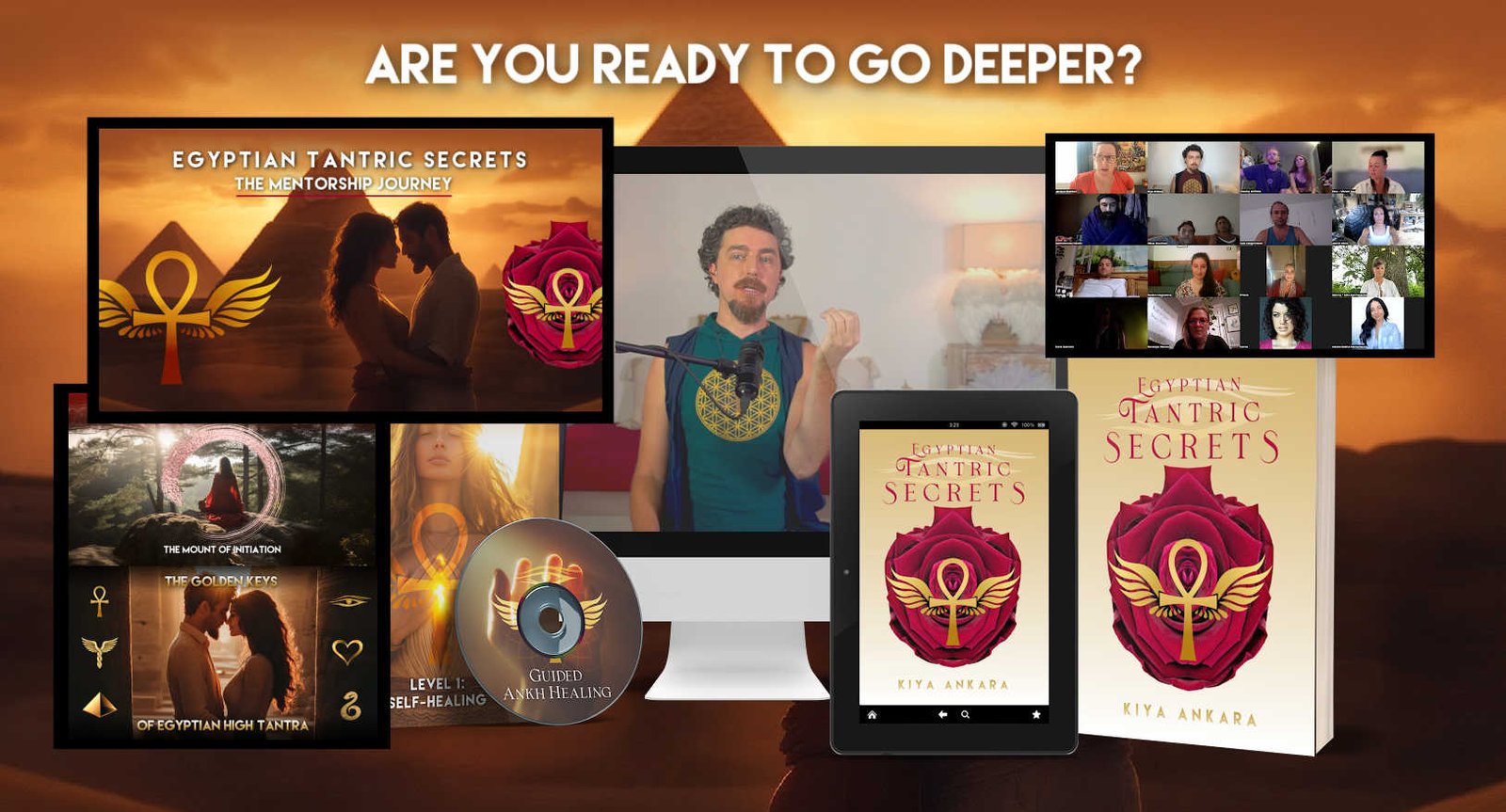 Egyptian Tantric Secrets Mentorship – all included items