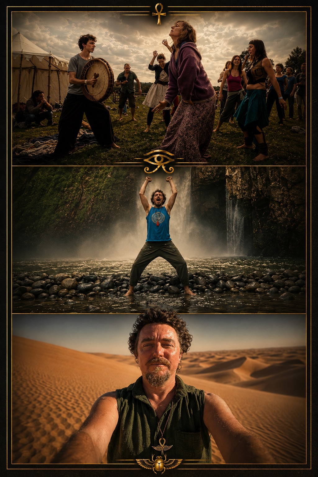 Kiya in ecstatic dance, breathwork, and the Egyptian desert